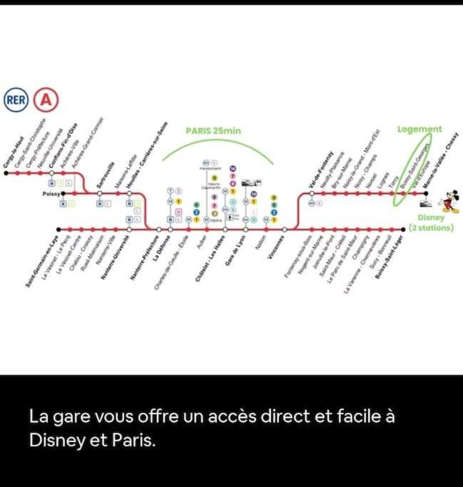 Happy Guest, 14 Min Disneyland Paris * Bussy-Saint-Georges